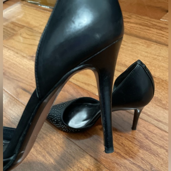Coach Stilettos Black with Metal Beads Size 7 Good Used Condition 🖤 - Picture 7 of 10